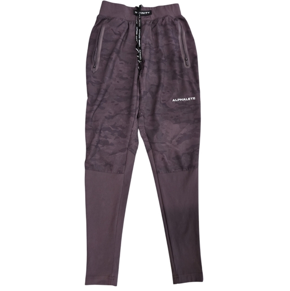ALPHALETE INFINITY PURPLE CAMO MEN'S JOGGERS. SIZE X- SMALL. - Picture 1 of 10